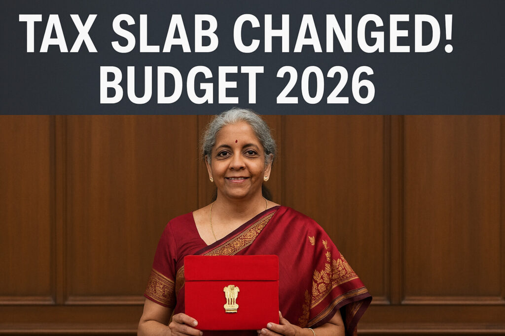 भारतीय वित्त मंत्री बजट दस्तावेज़ हाथ में लिए संसद जाते हुए